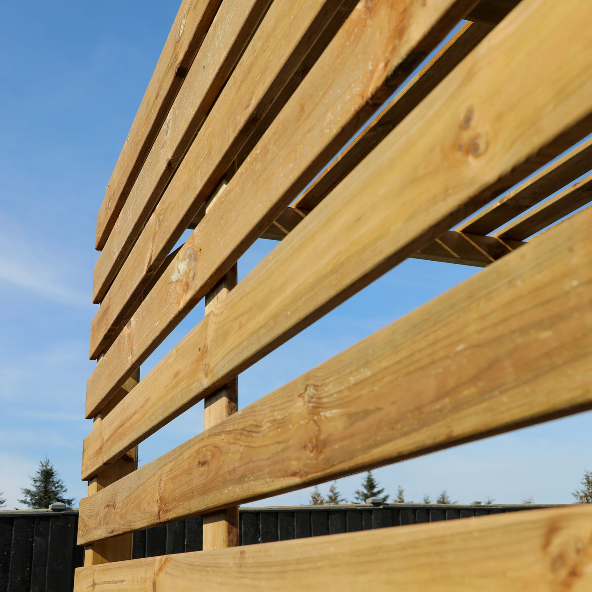 2m x 4m Pressure Treated Pergola - Image 10