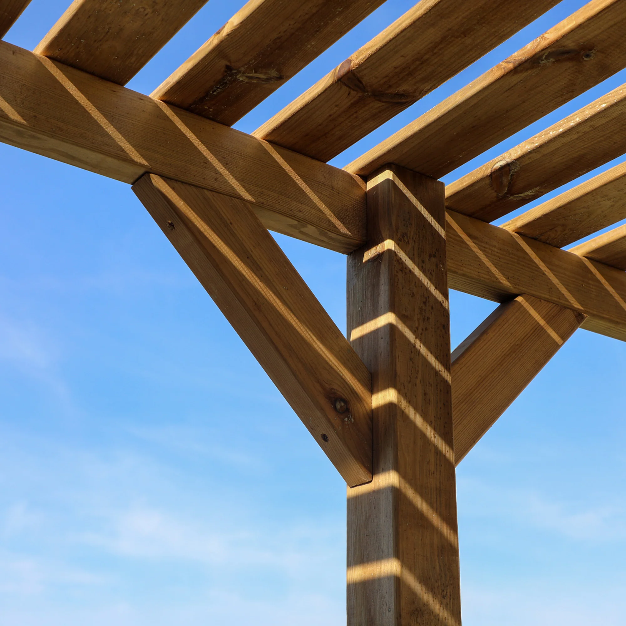 2m x 4m Pressure Treated Pergola - Image 9