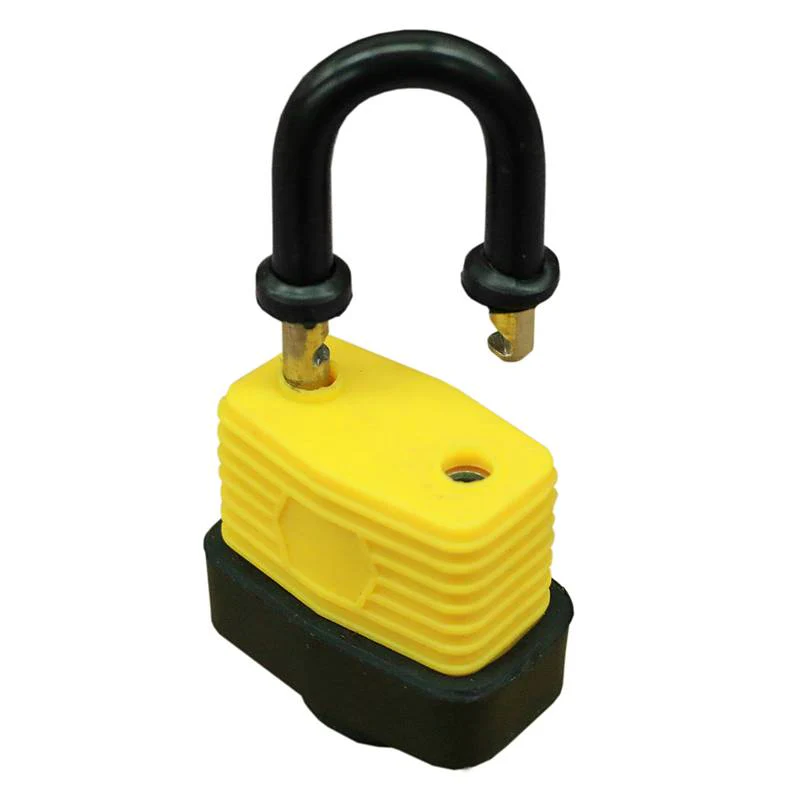 49mm Weatherproof Padlock with Hasp & Staple - Image 5
