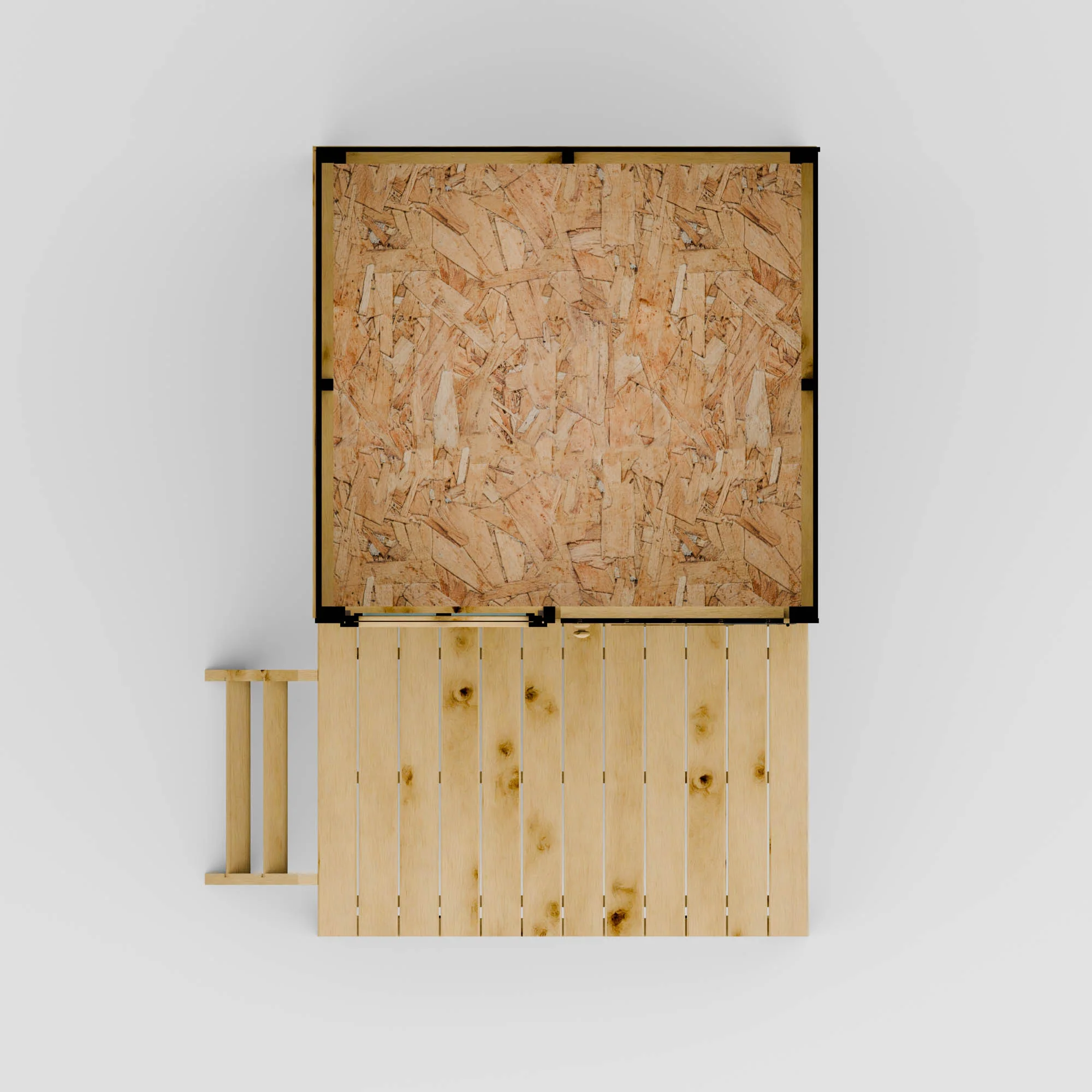 Snug Tower Wooden Playhouse - Image 11