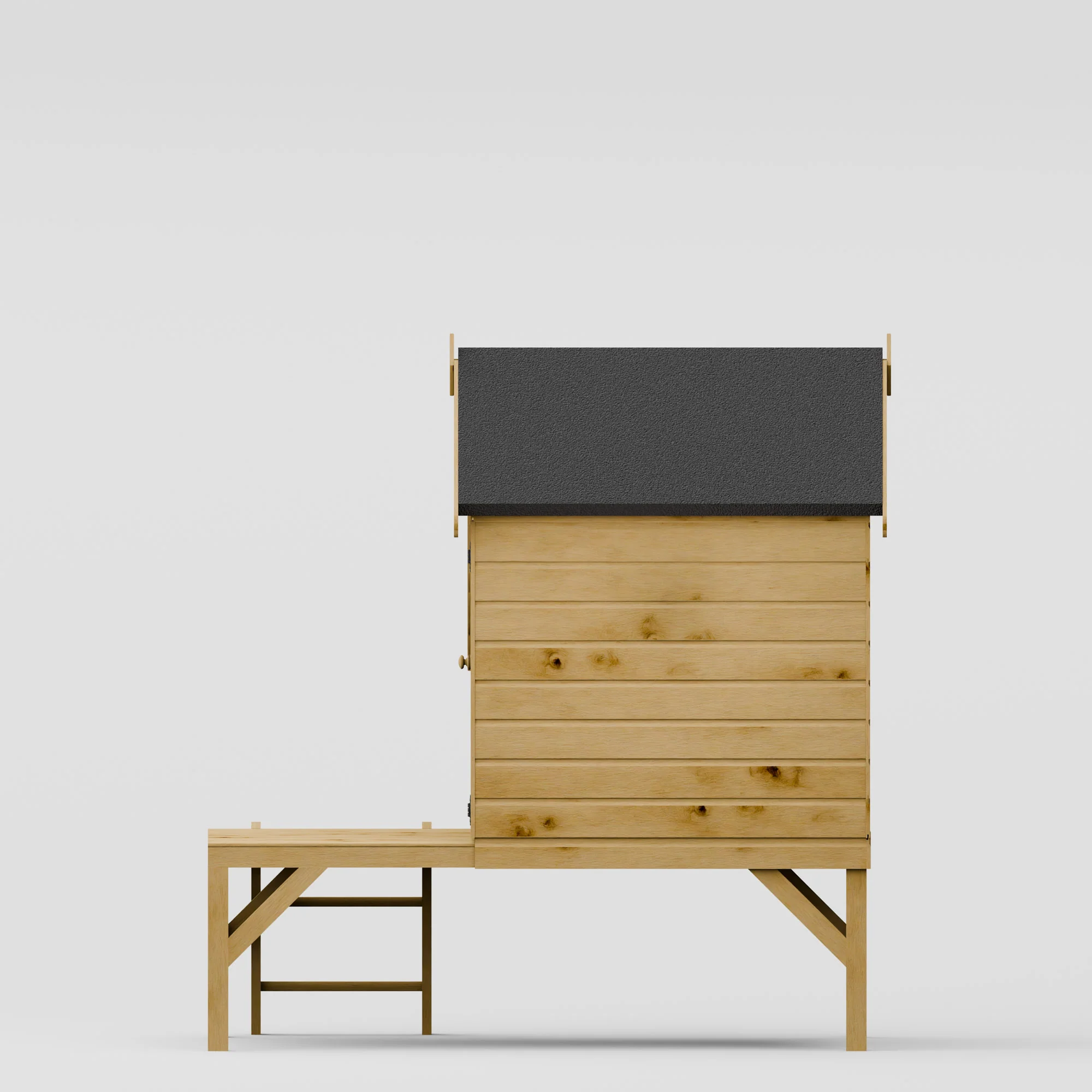 Snug Tower Wooden Playhouse - Image 4