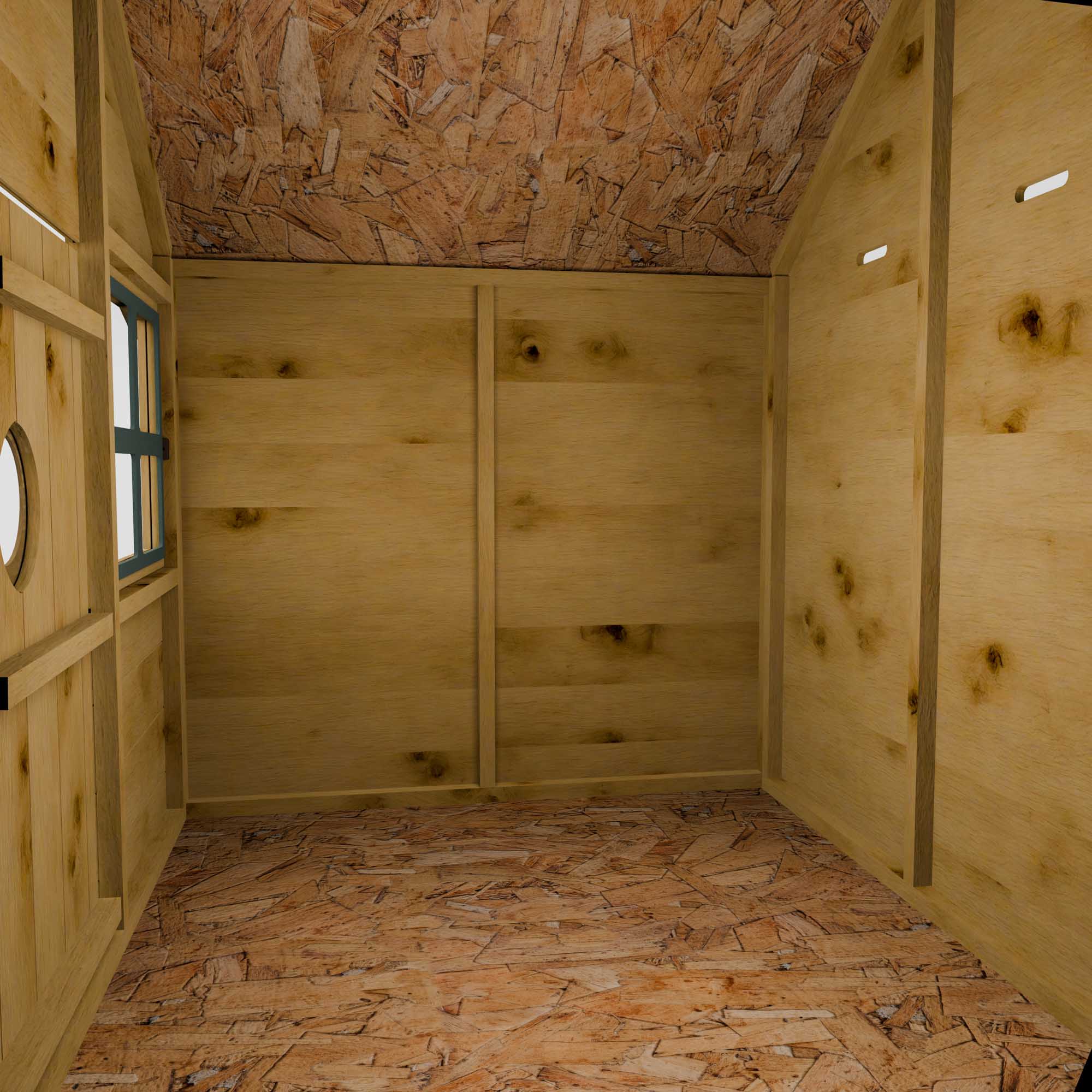 Snug Tower Wooden Playhouse - Image 5