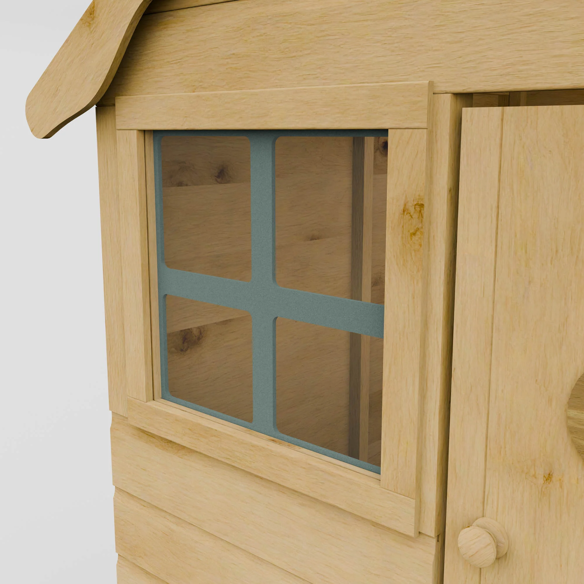 Snug Tower Wooden Playhouse - Image 8