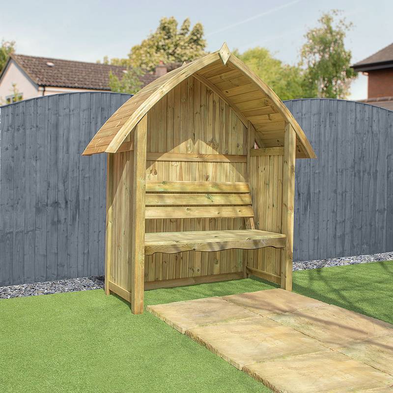 Arch Top Arbour Seat - Image 3