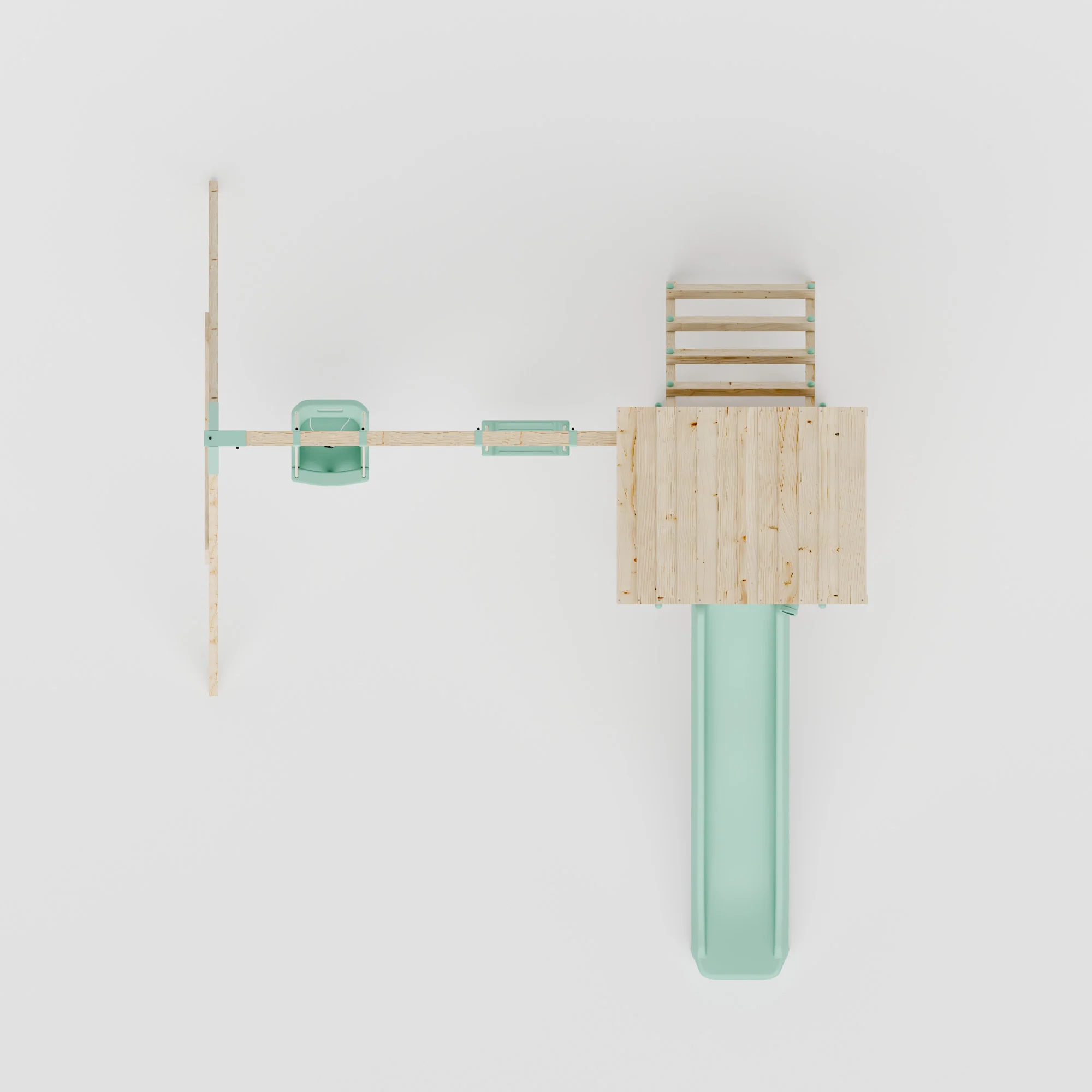 Climbing Frame with Double Swing - Willow Way VIII - Image 9