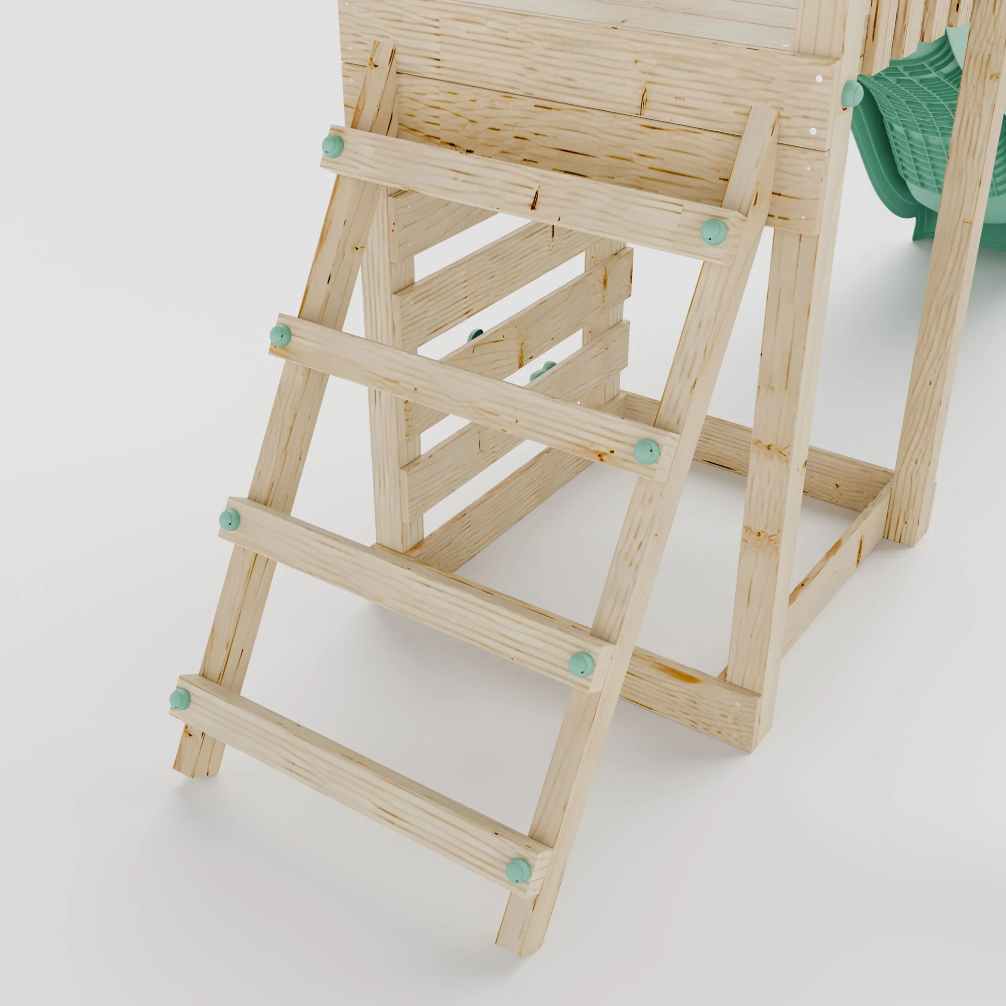 Climbing Frame With Double Swing - Willow Way VII - Image 7