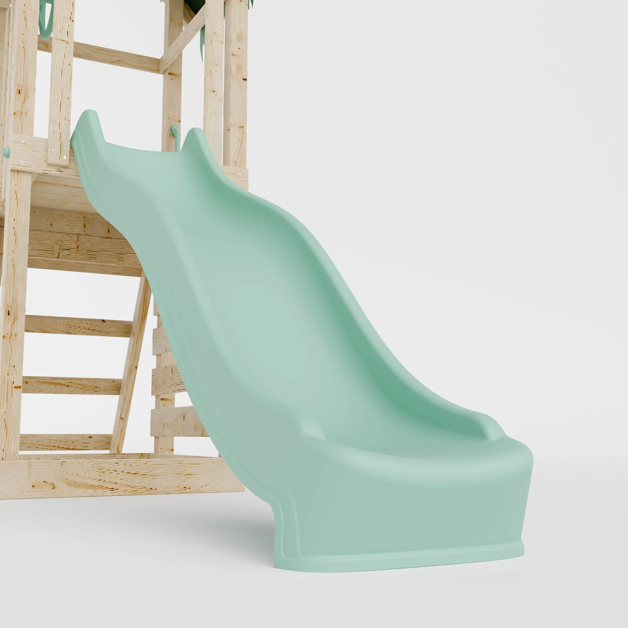 Climbing Frame With Single Baby Swing - Enchanted Grove II - Image 7