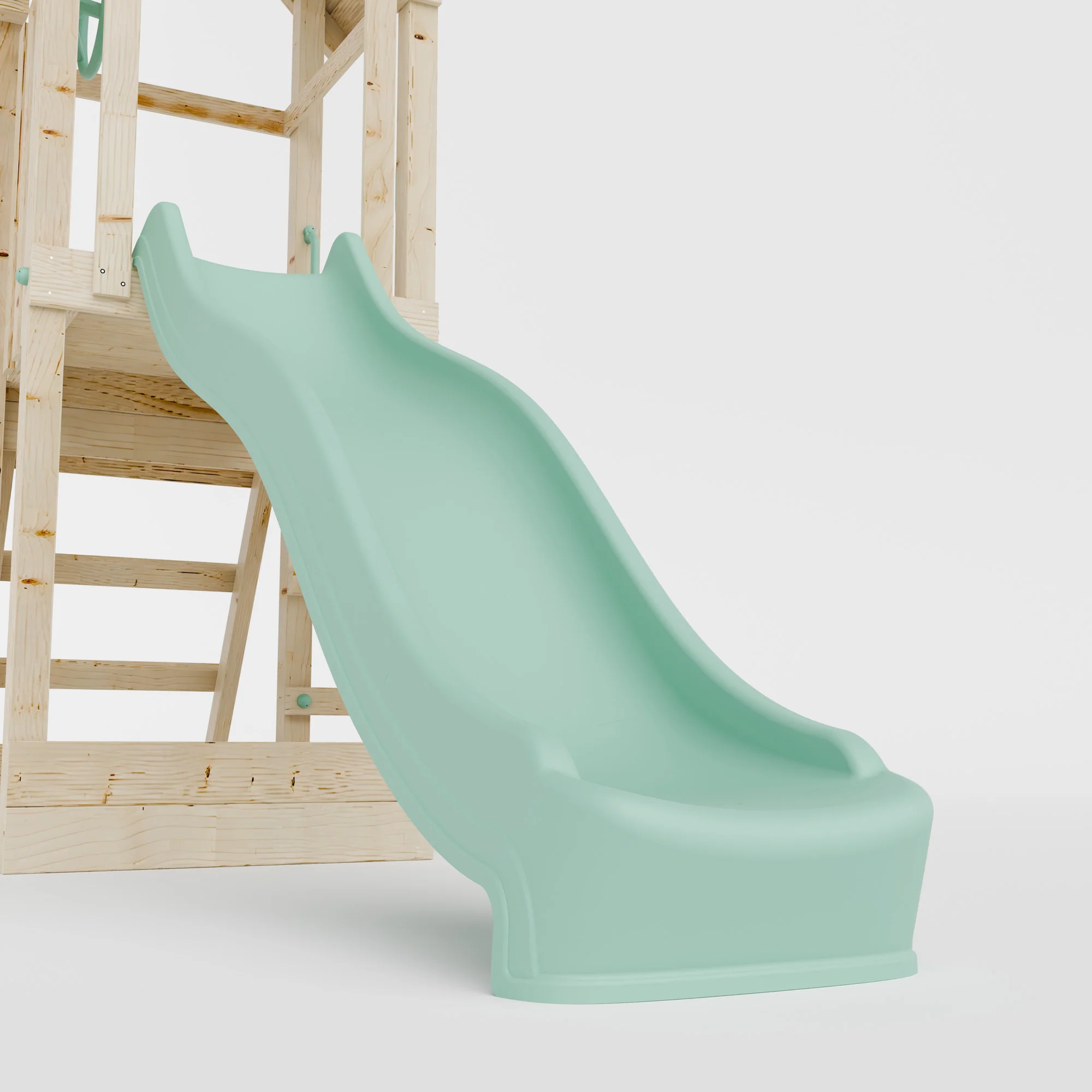Climbing Frame With Single Swing & Picnic Table - Bramblewick Forest II - Image 6