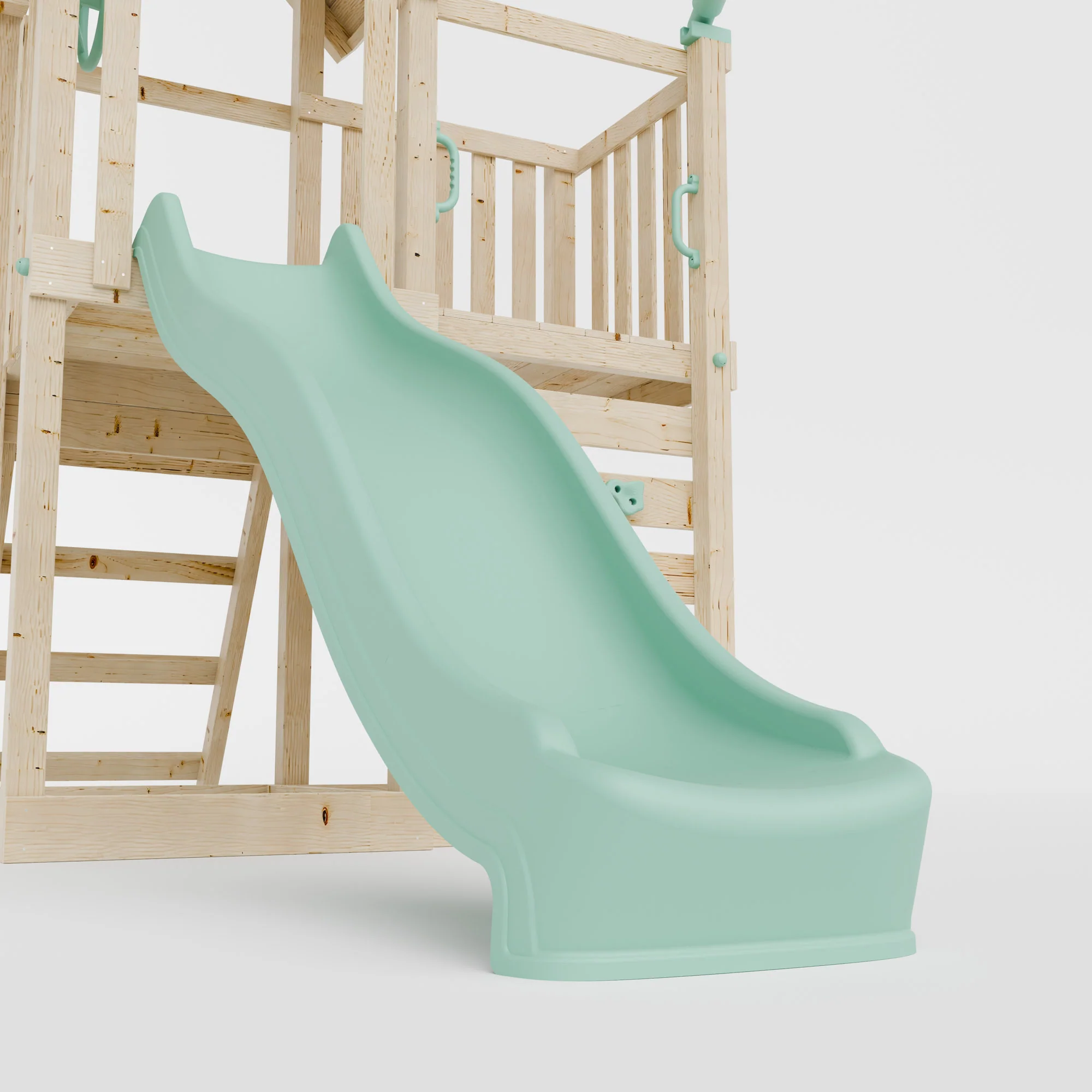 Climbing Frame With Extension & Double Swing - Bramblewick Forest VIII - Image 5