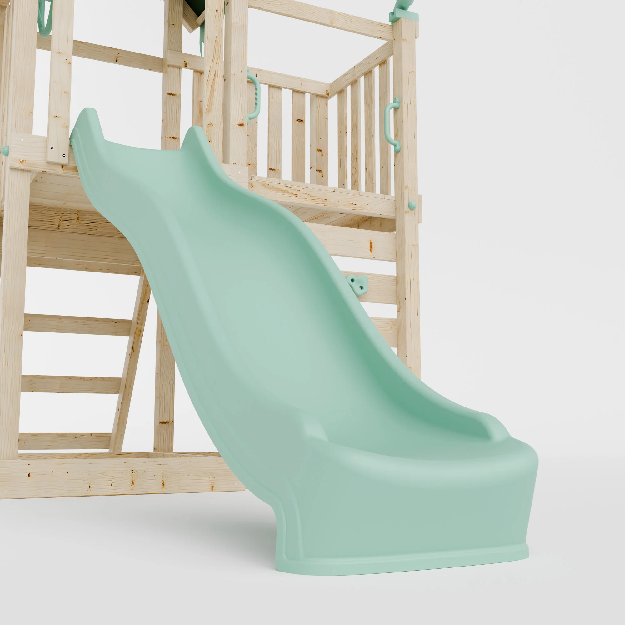 Extended Climbing Frame With Single Swing - Enchanted Grove V - Image 7
