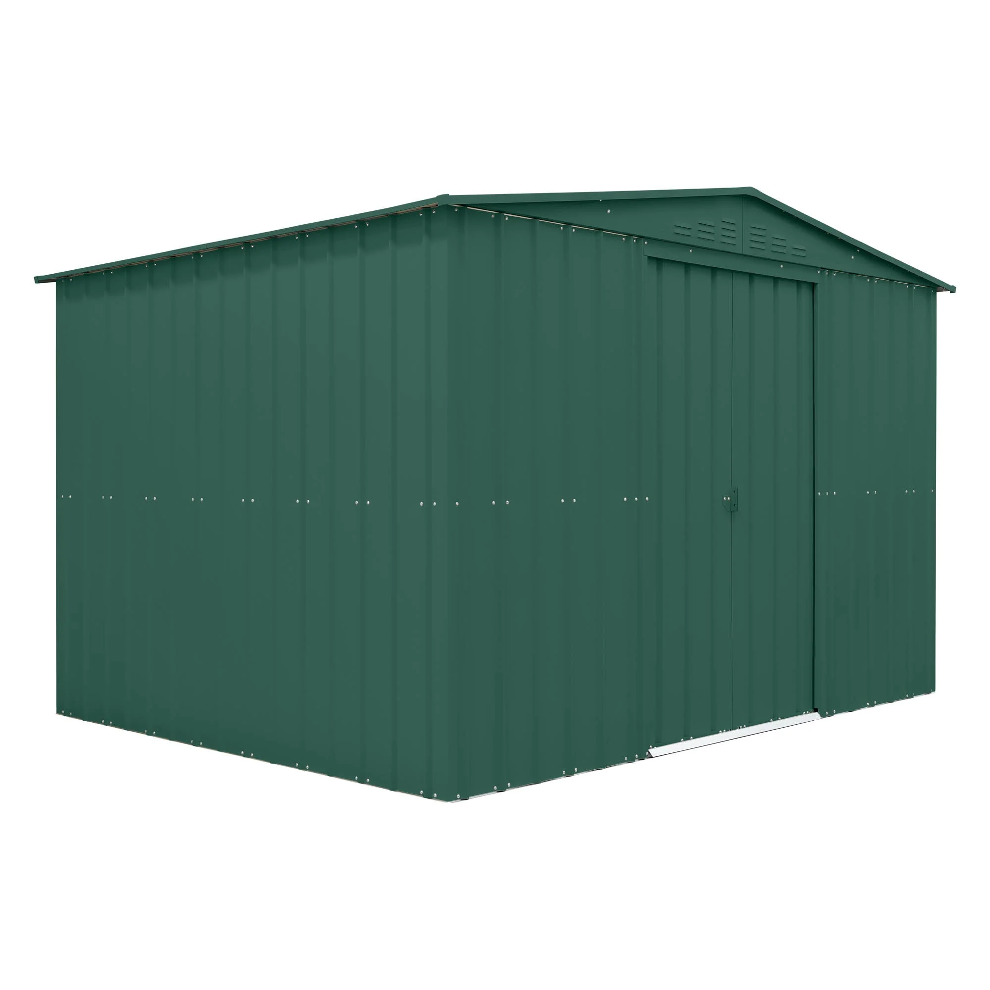 Globel Green Apex Metal Shed - Image 13