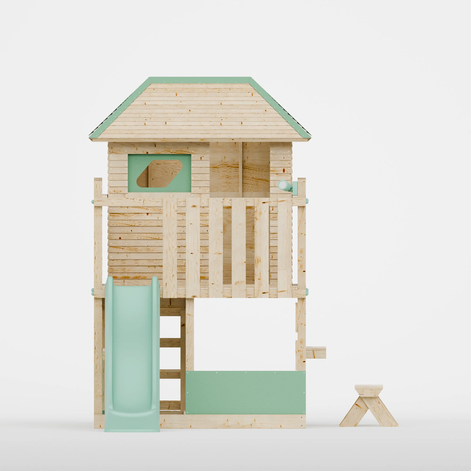 LittleSummit Large Tower Playhouse - Image 3
