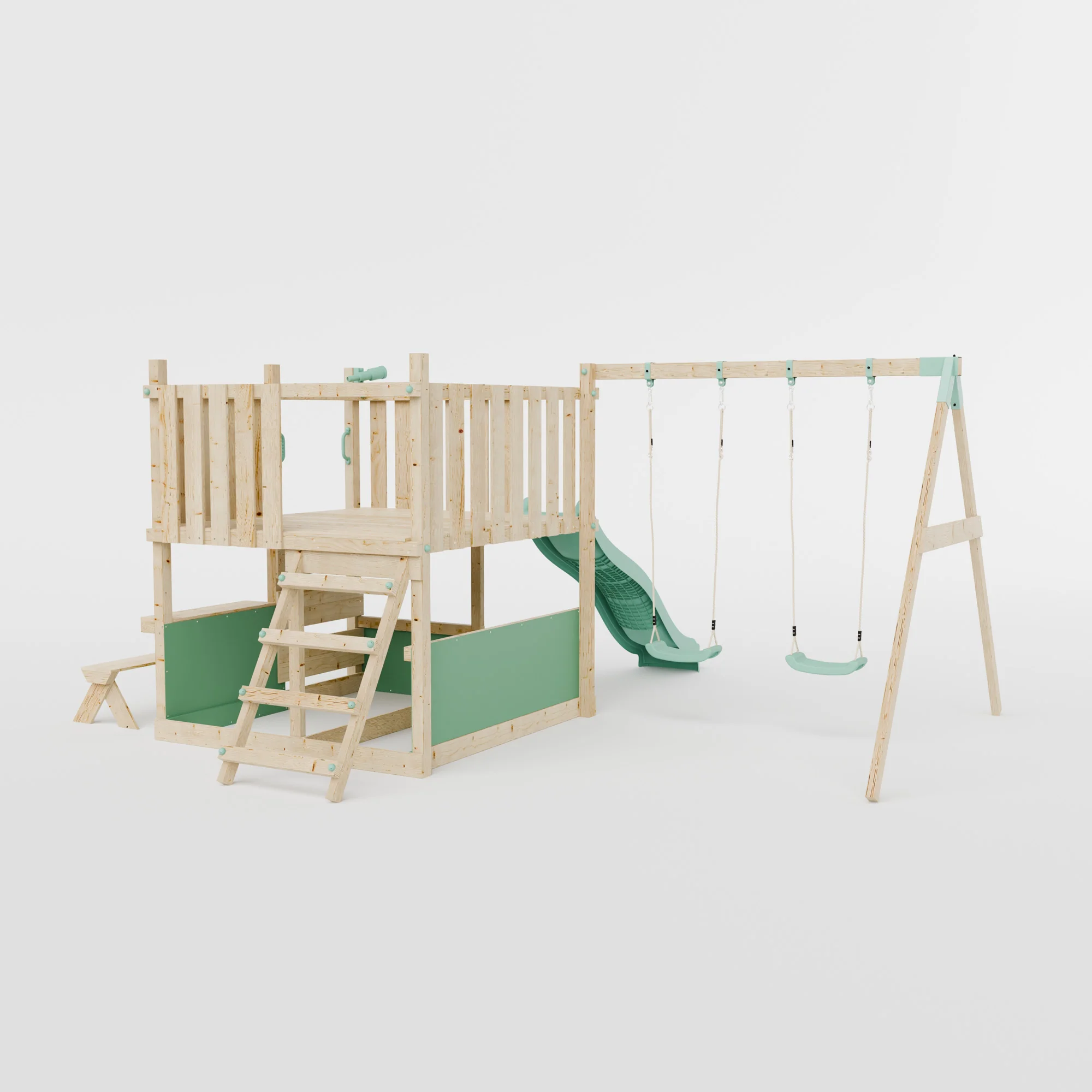 LittleSummit Tower with Double Swing - Image 3