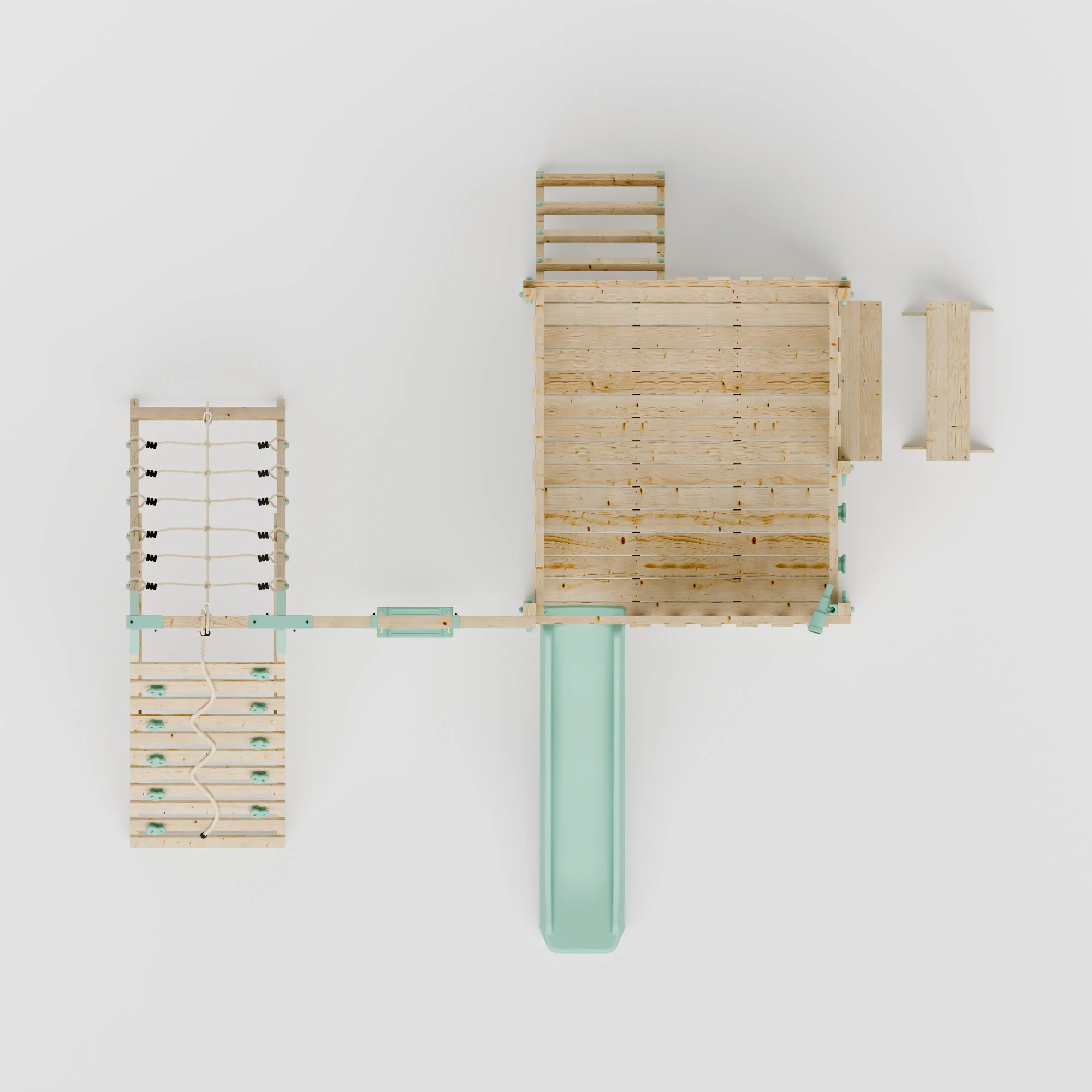 LittleSummit Tower with Swing & Climbing Wall - Image 14