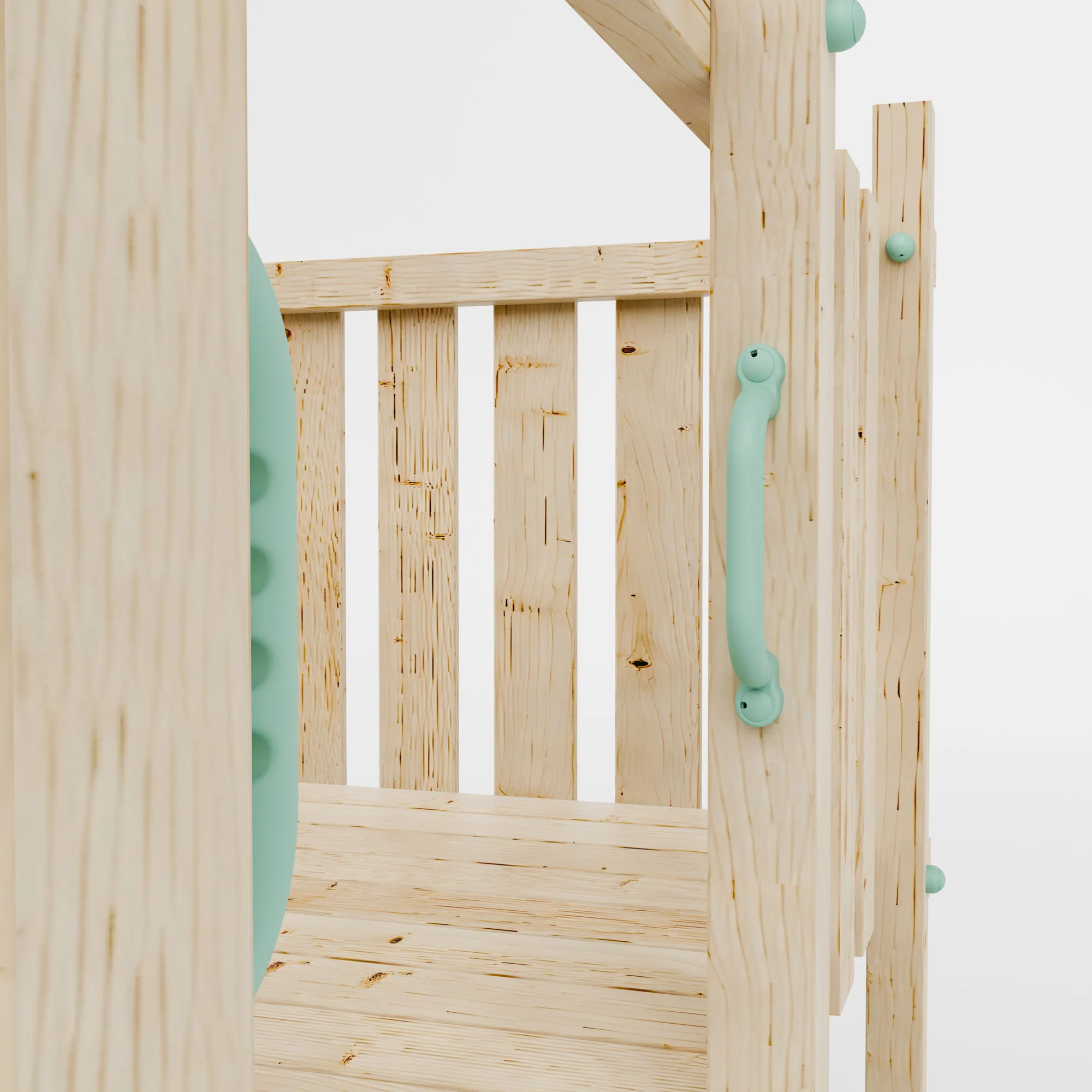Extended Climbing Frame With Double Swing - Eldertree Forest VII - Image 12