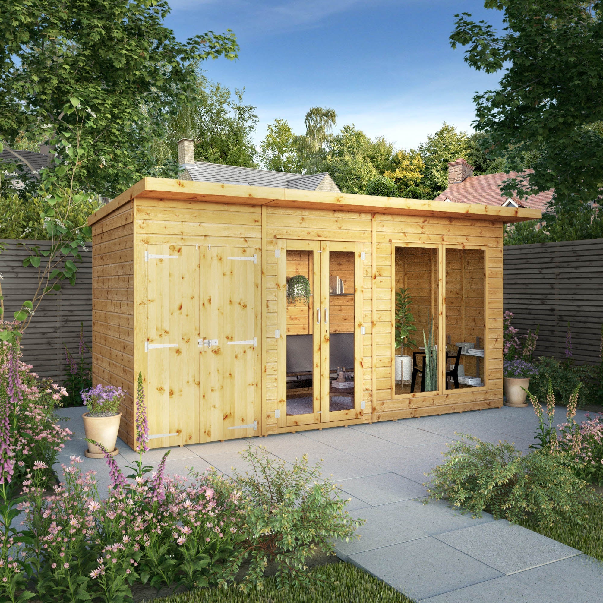 Maine Summerhouse with Side Shed - Image 3