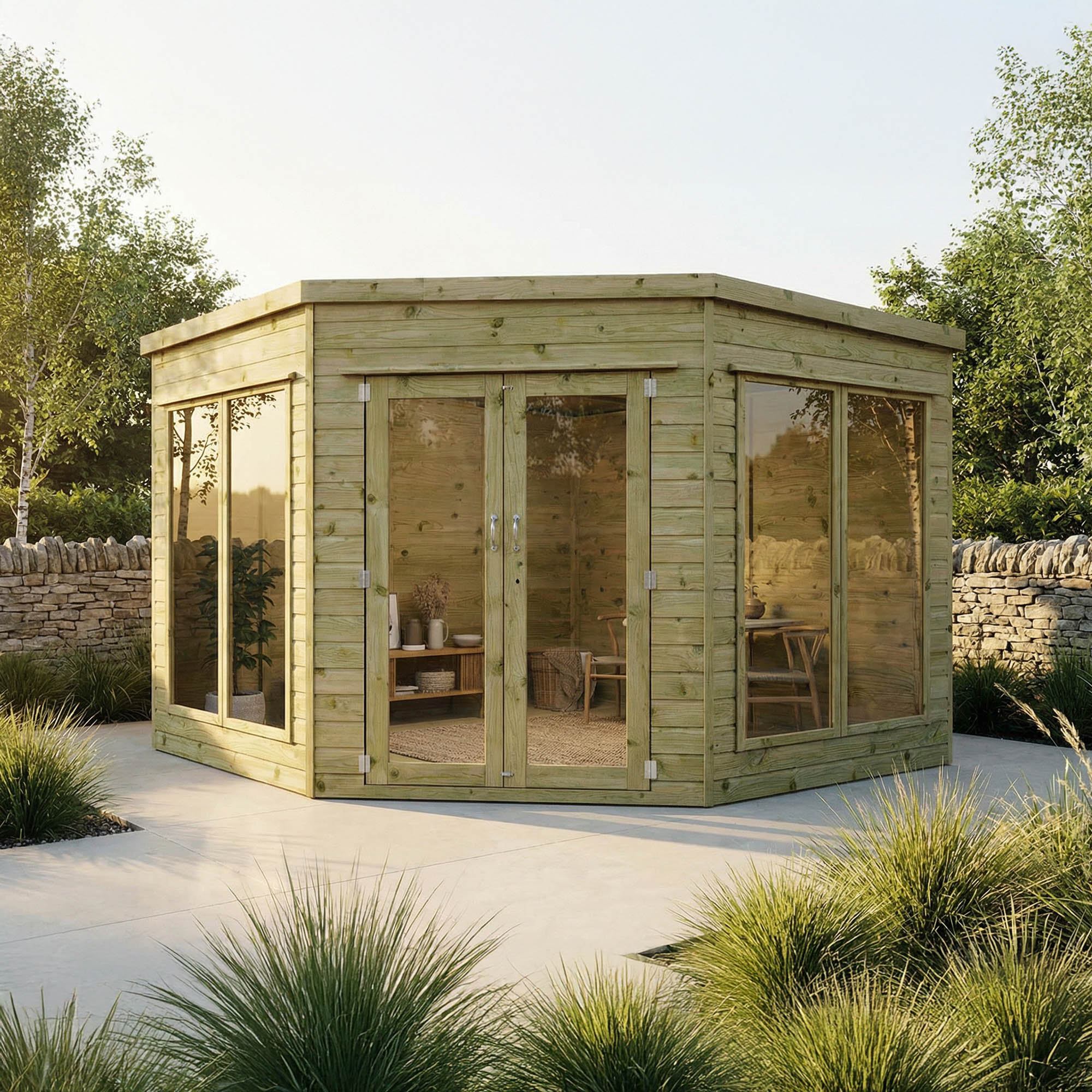 Premier Corner Summerhouse - Image 4