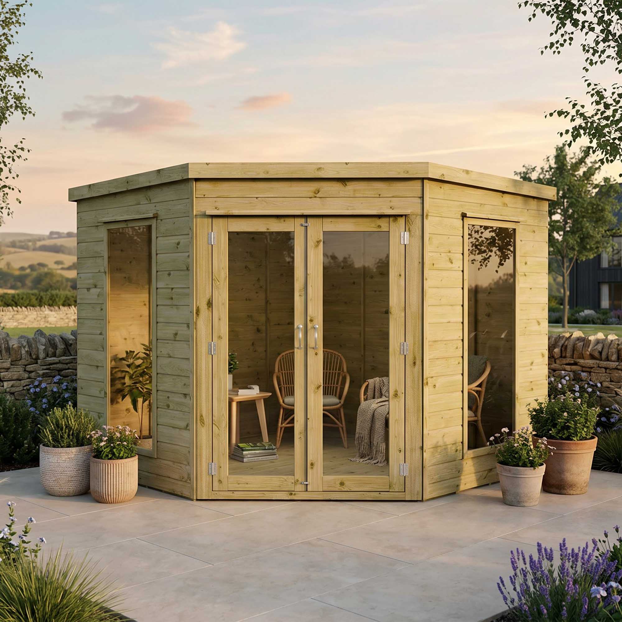 Premier Corner Summerhouse - Image 5
