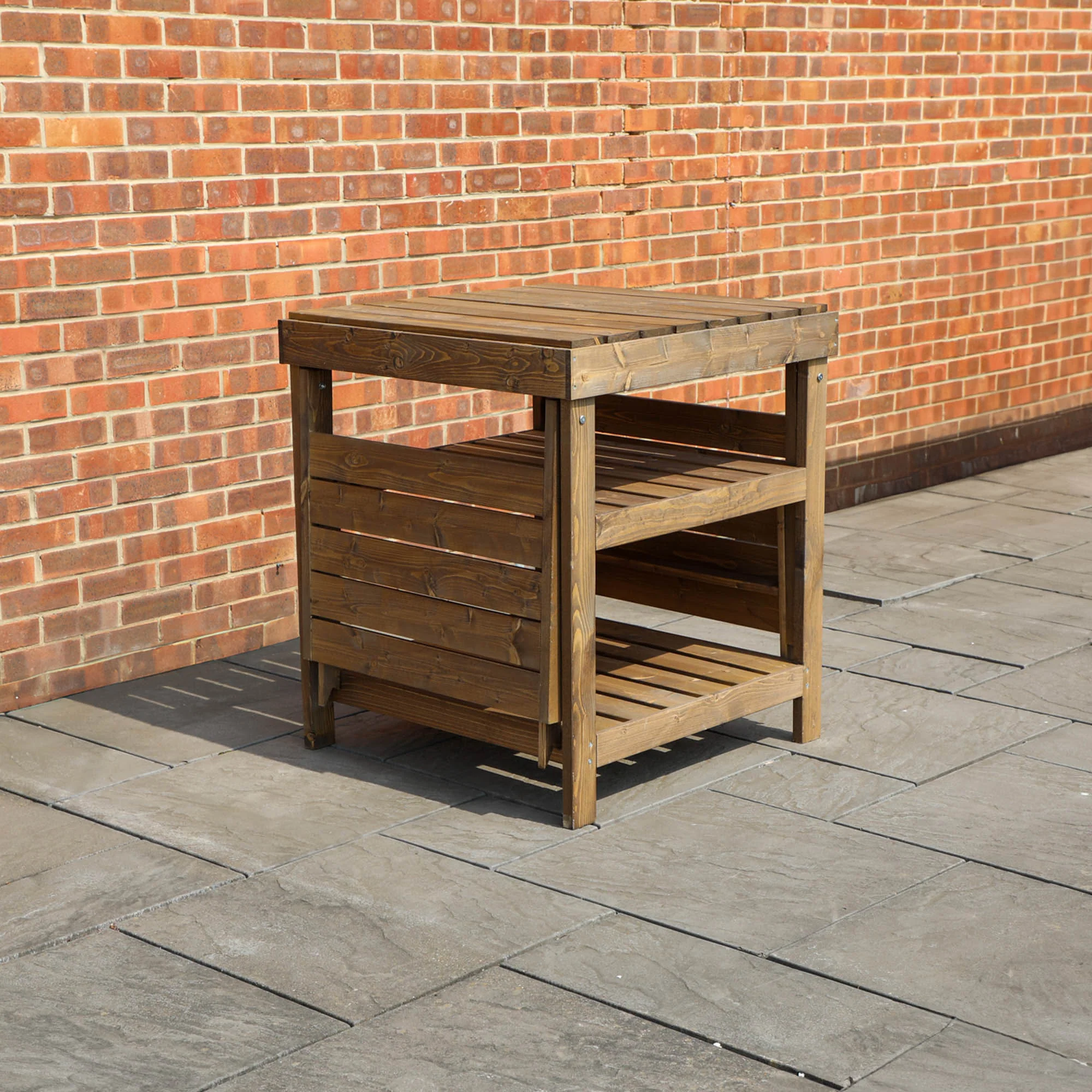 Pressure Treated Pizza Oven and BBQ Table - Image 7