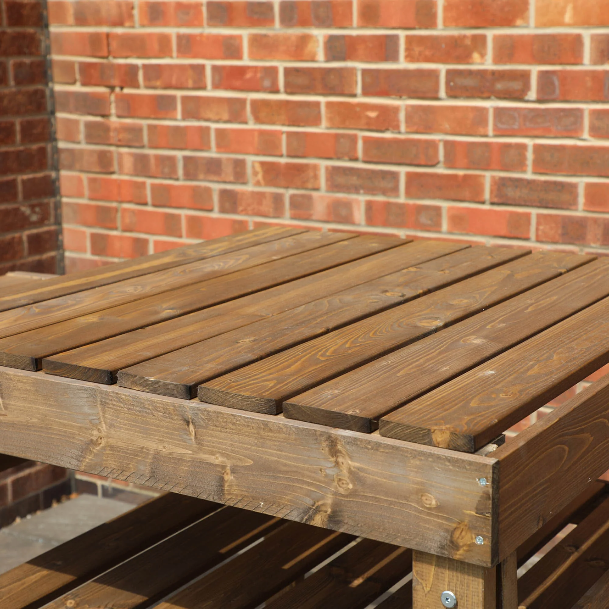 Pressure Treated Pizza Oven and BBQ Table - Image 9