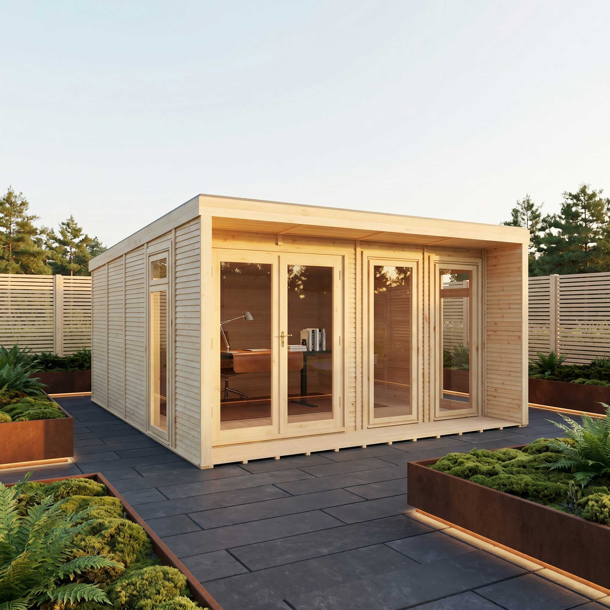 The Creswell Premium Insulated Garden Room - Image 23