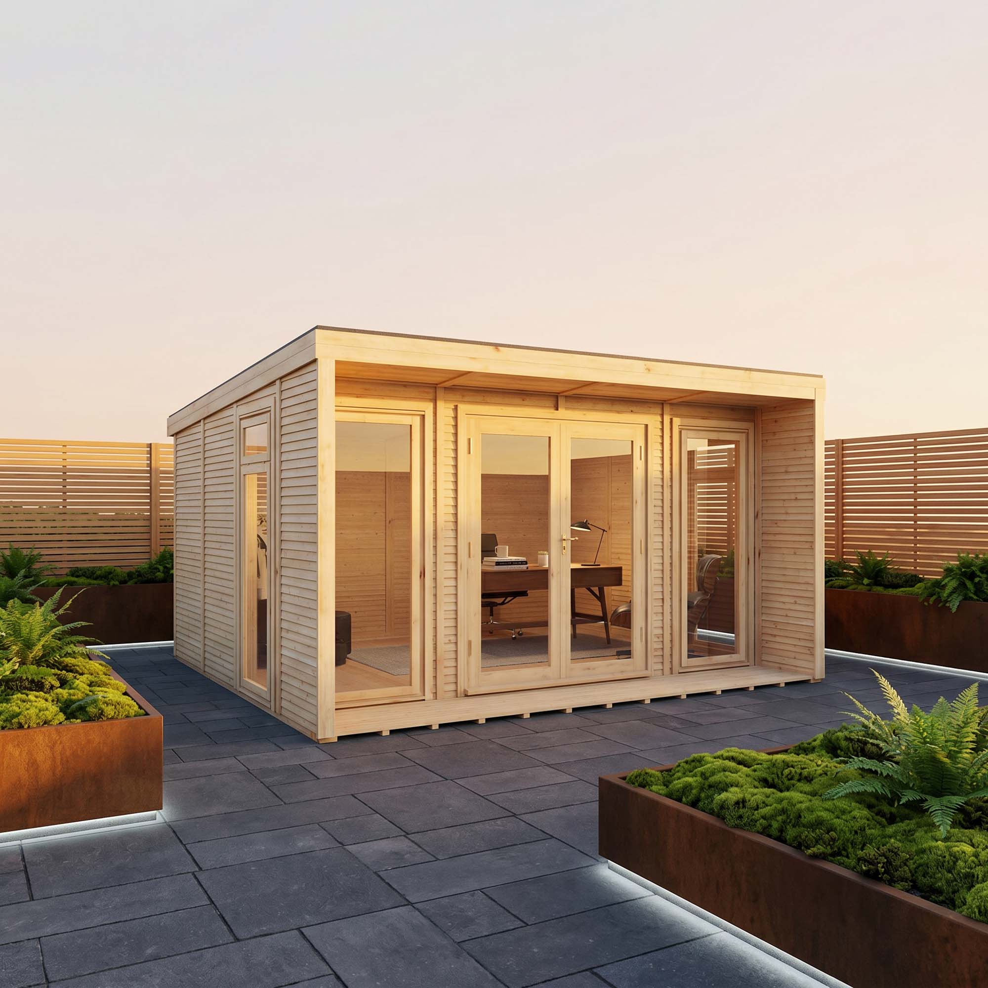 The Creswell Premium Insulated Garden Room - Image 24