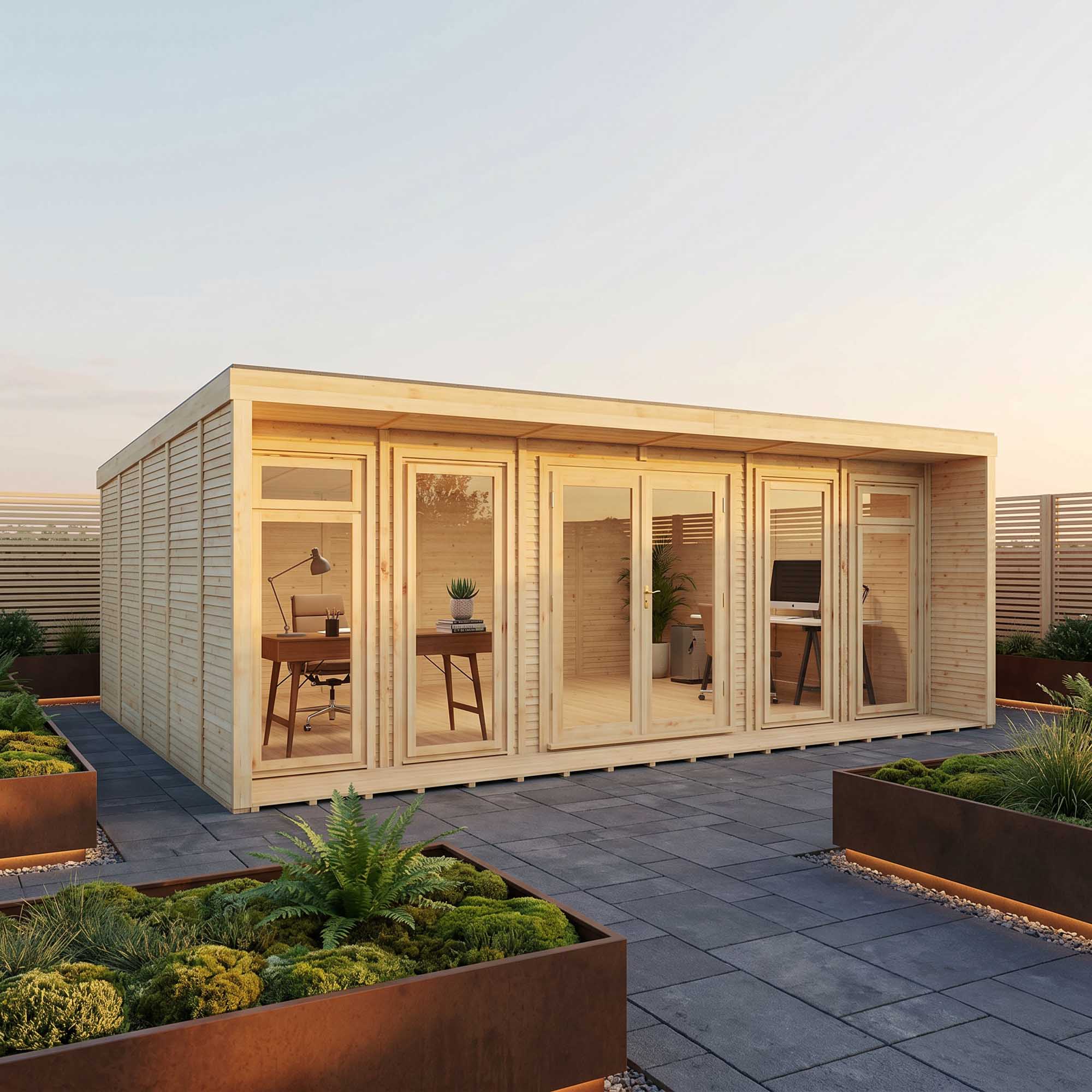 The Creswell Premium Insulated Garden Room - Image 26