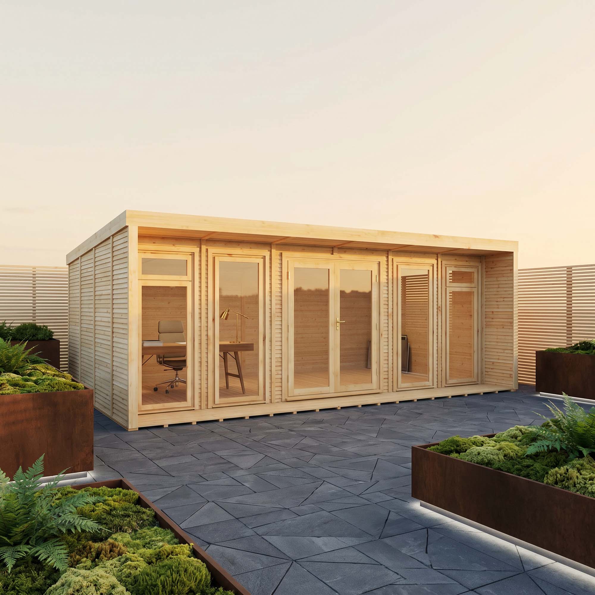 The Creswell Premium Insulated Garden Room - Image 28