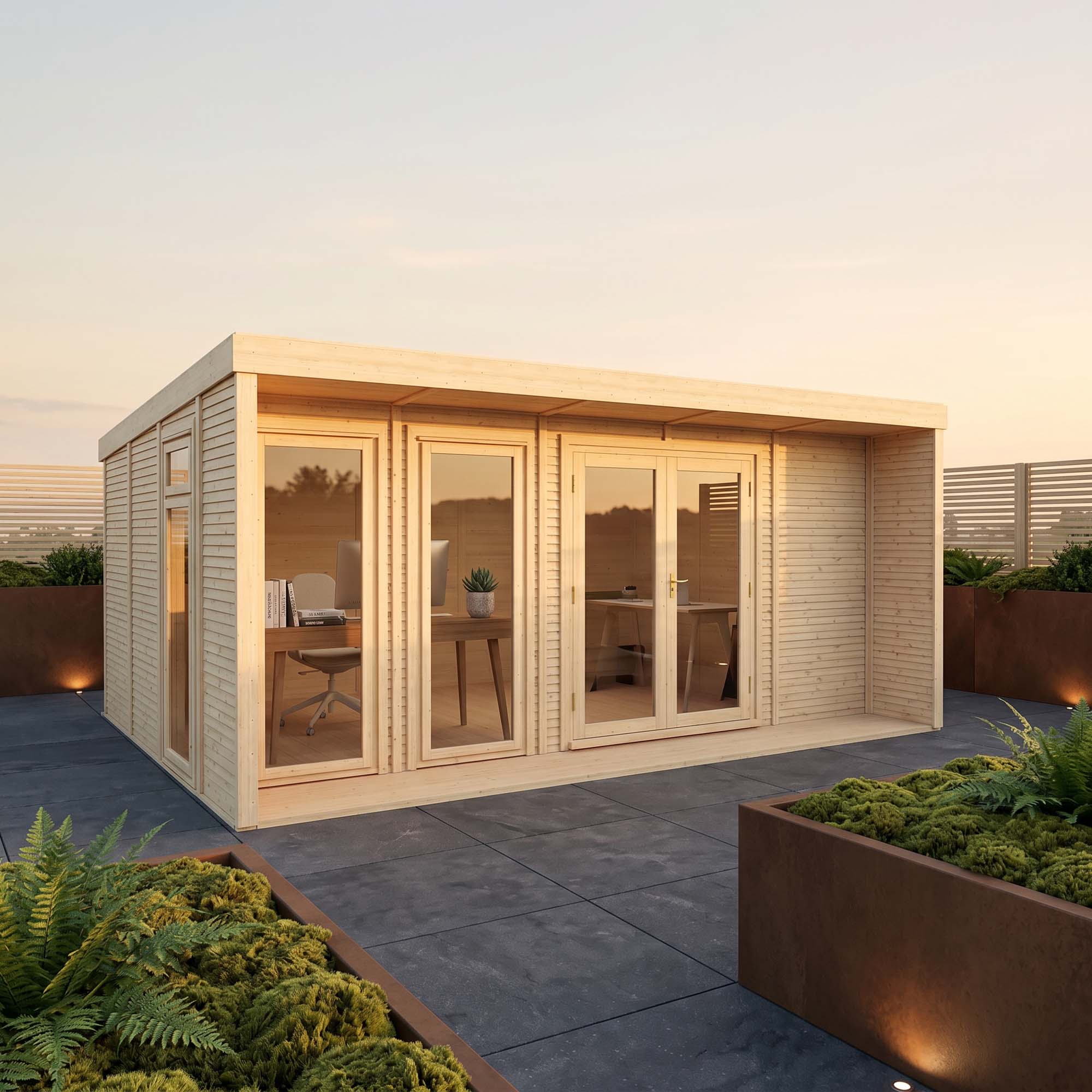 The Creswell Premium Insulated Garden Room - Image 29