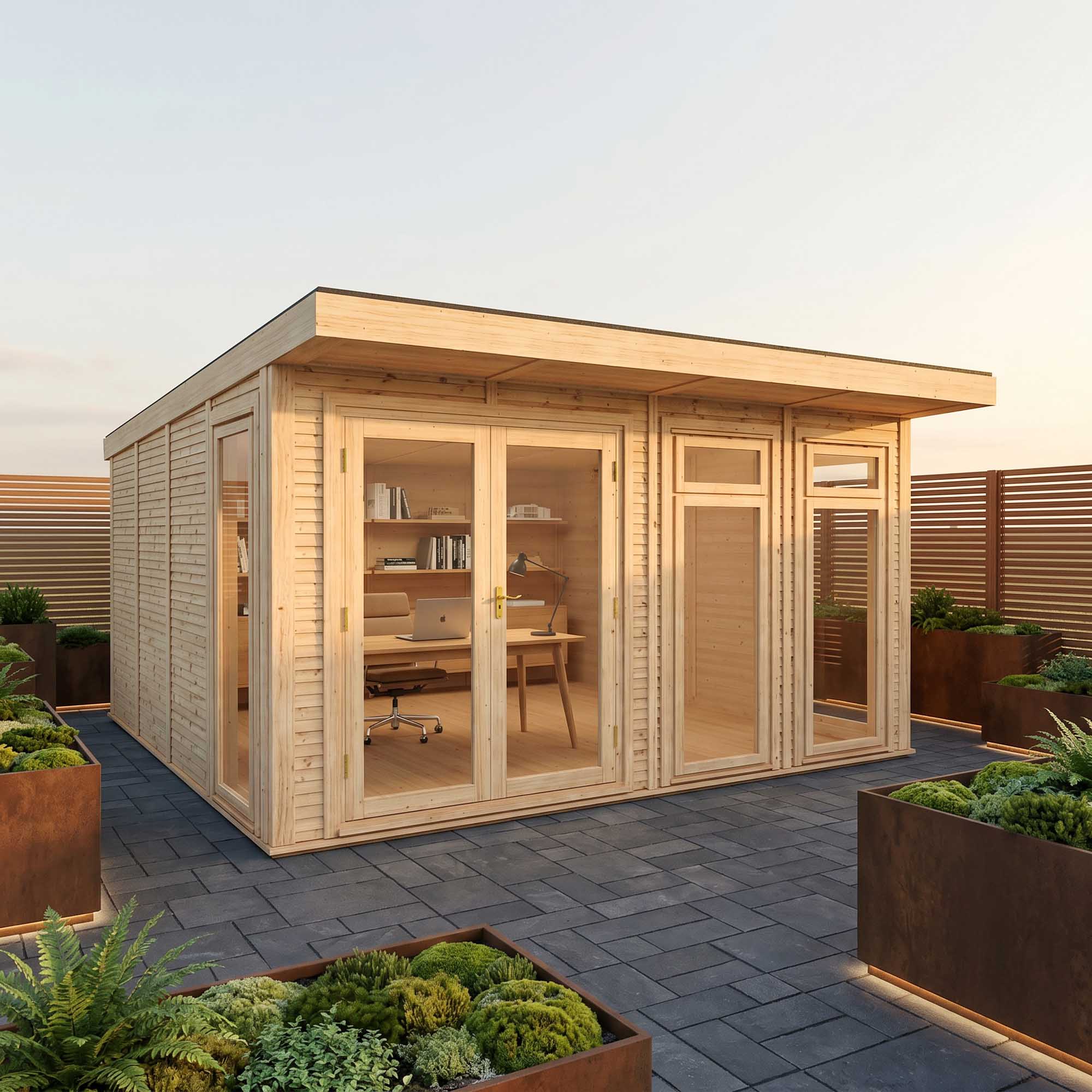 The Edwinstowe Premium Insulated Garden Room - Image 22