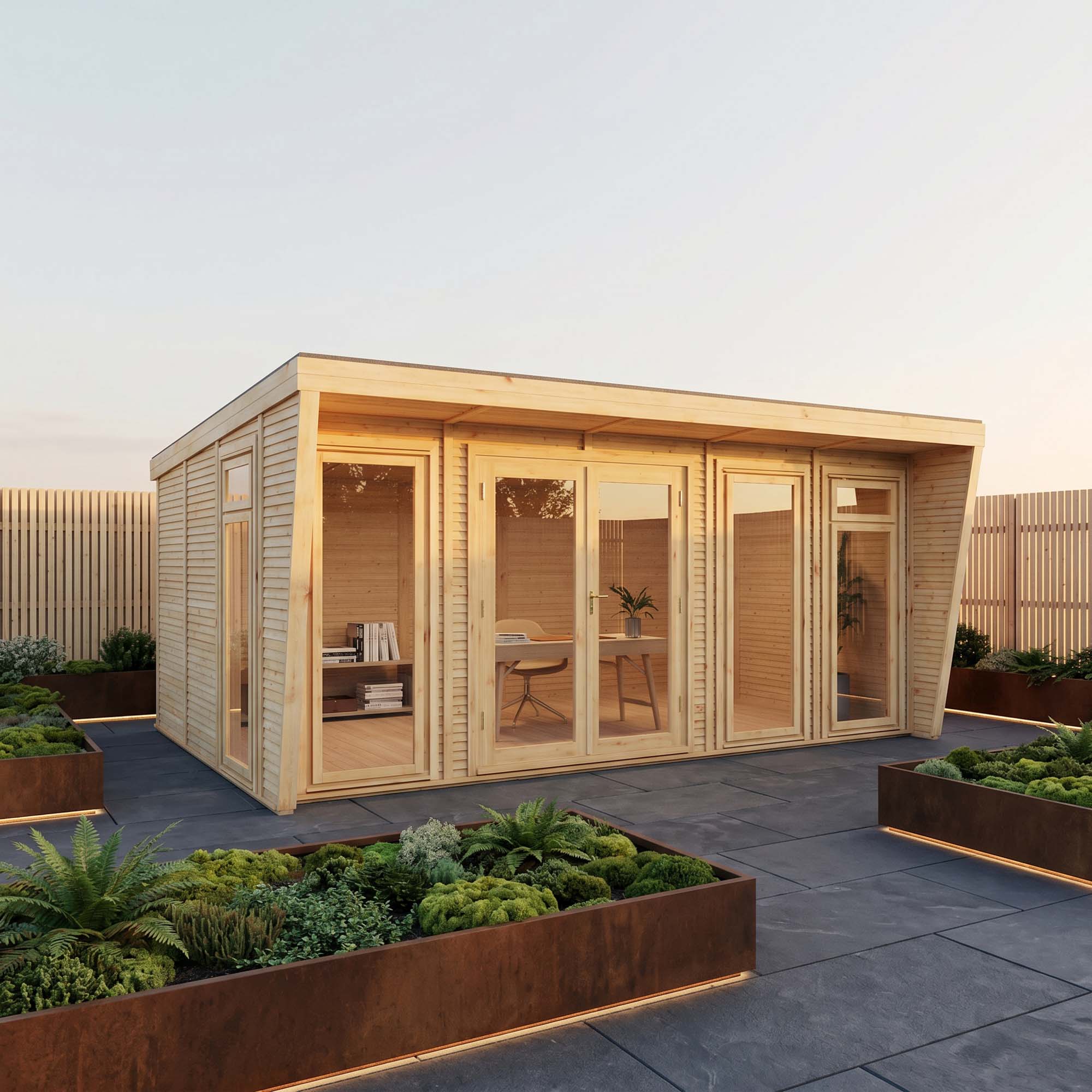 The Harlow Premium Insulated Garden Room - Image 17