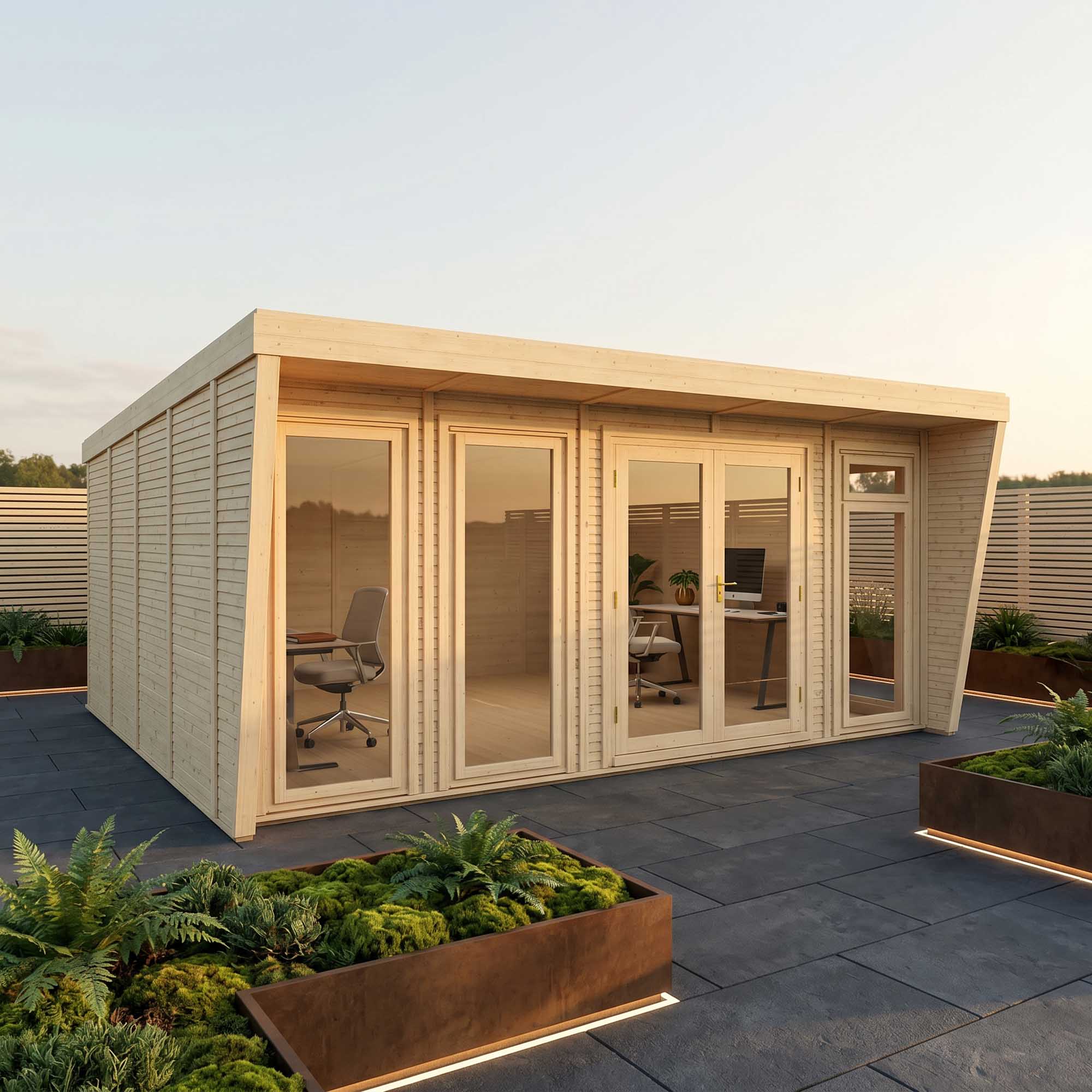 The Harlow Premium Insulated Garden Room - Image 19