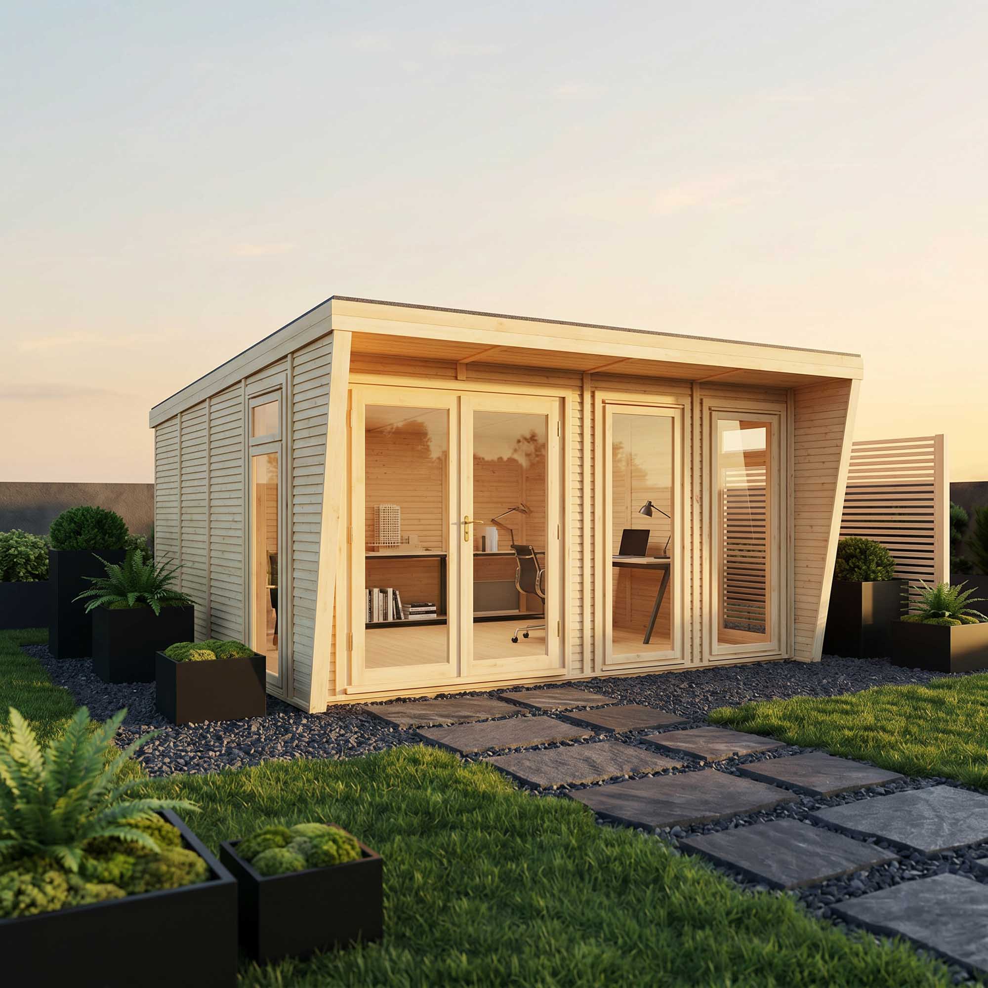 The Harlow Premium Insulated Garden Room - Image 21