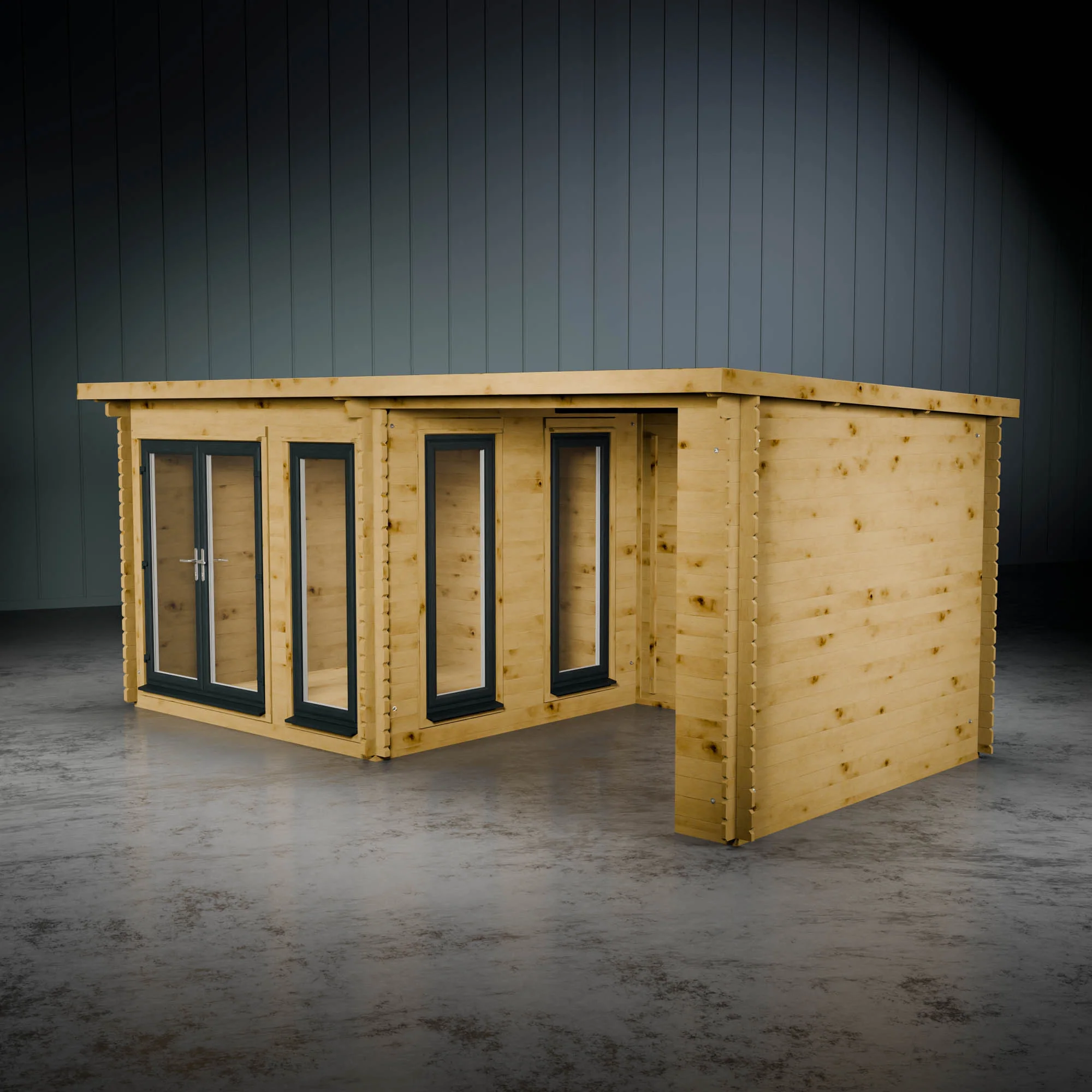 The Wren Log Cabin with Patio Area - Image 4