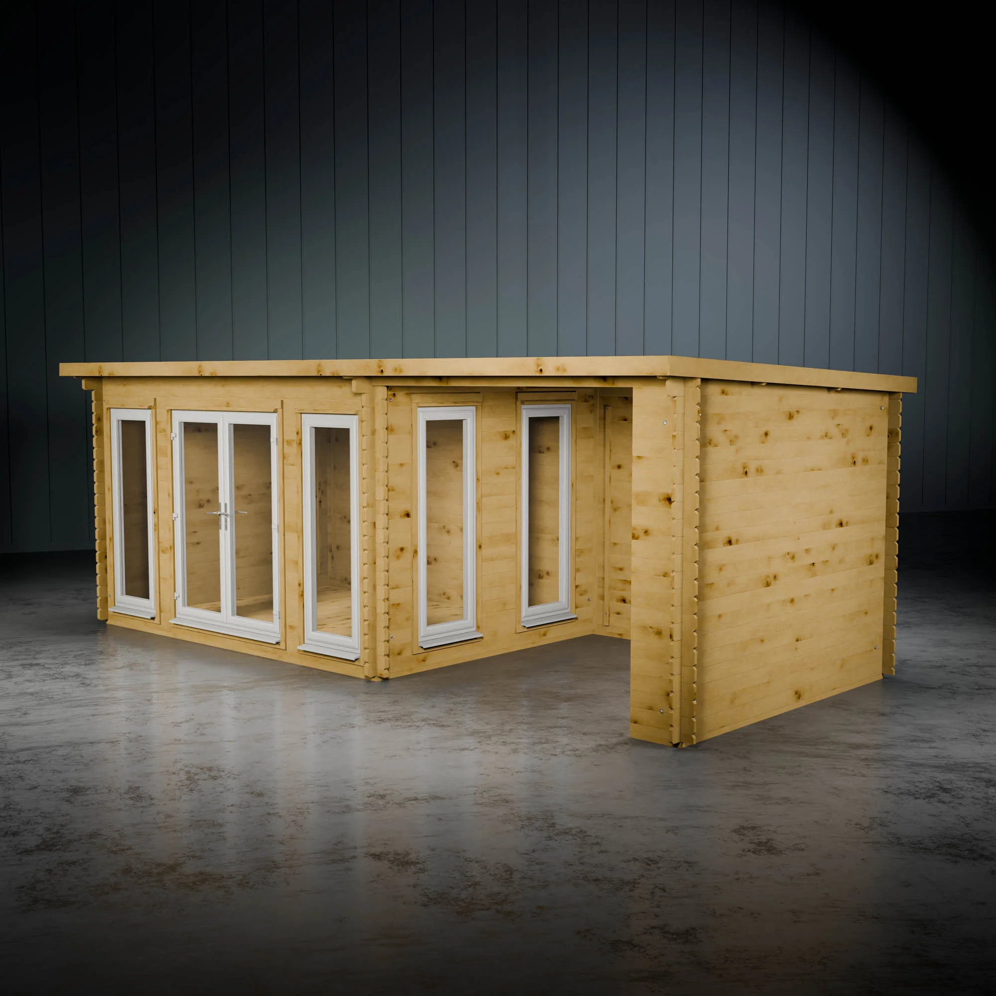 The Wren Log Cabin with Patio Area - Image 6
