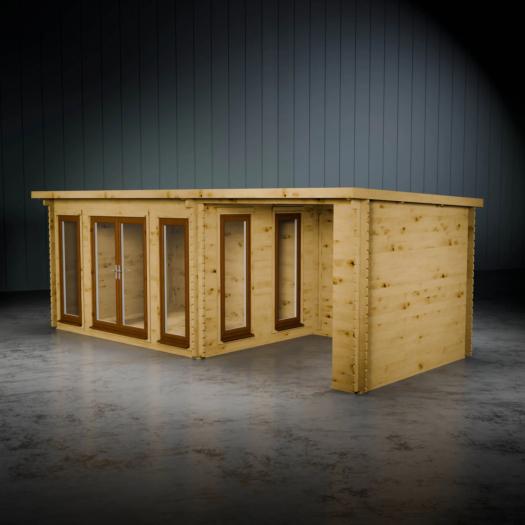 The Wren Log Cabin with Patio Area - Image 7