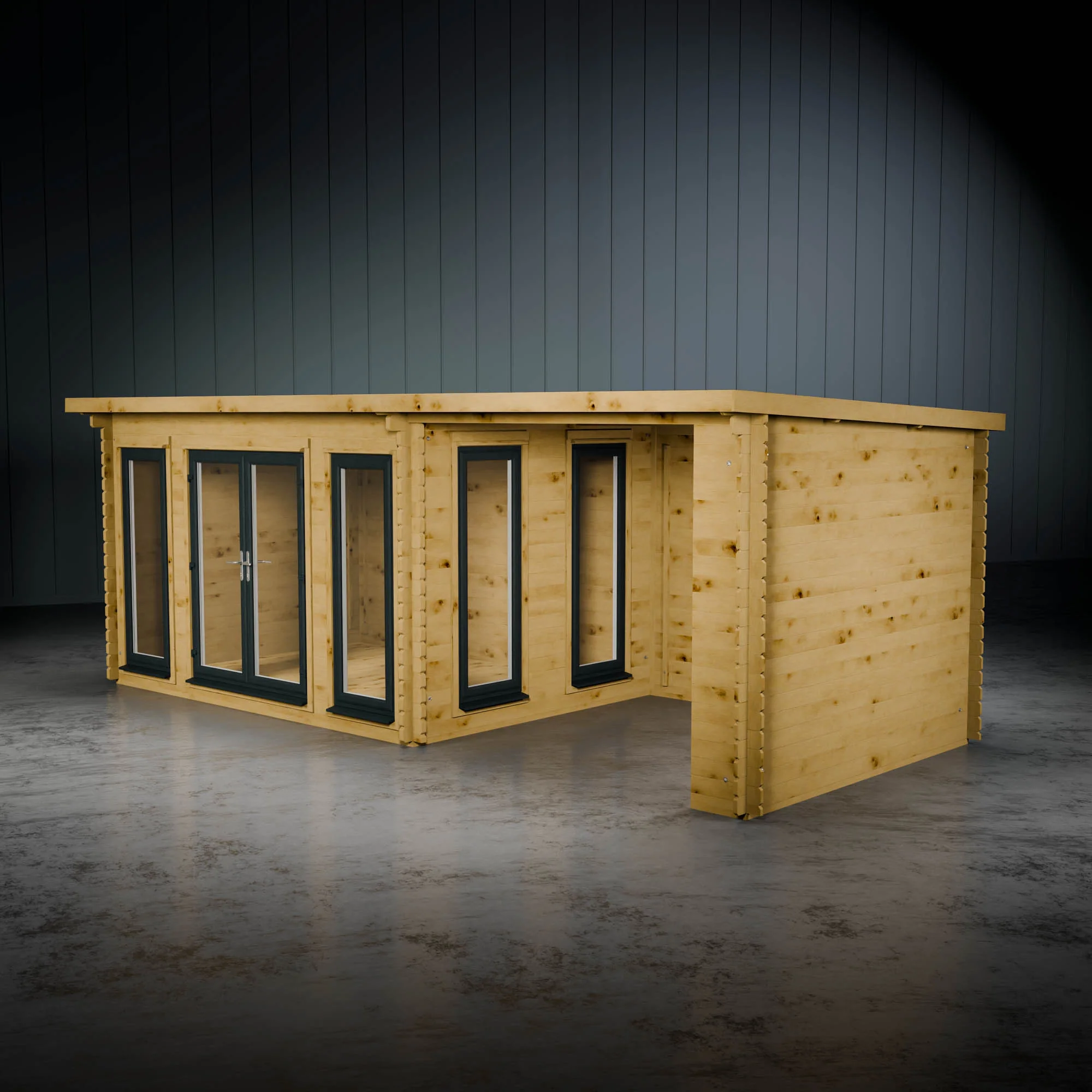 The Wren Log Cabin with Patio Area - Image 8