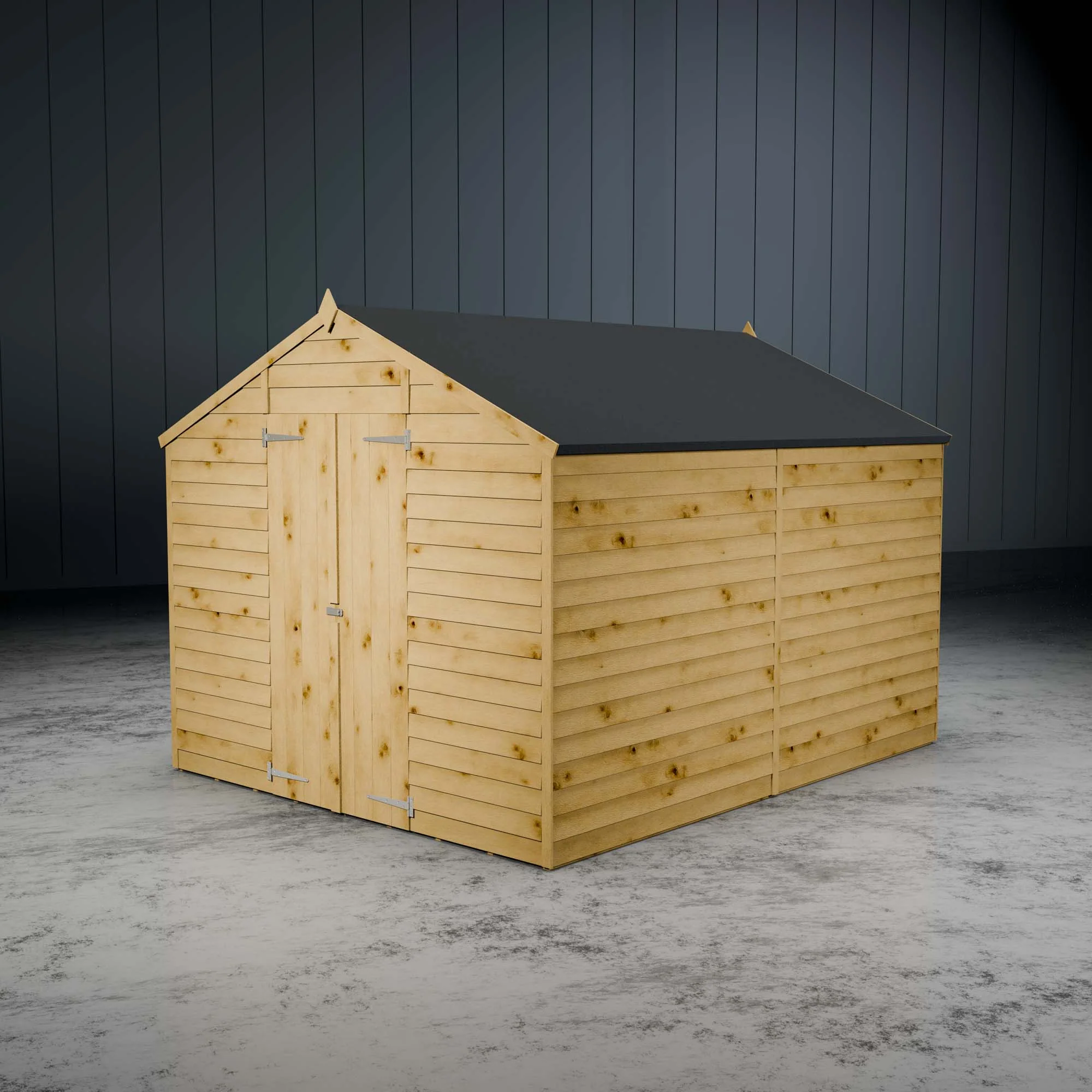Value Overlap Double Door Apex Shed - Image 6