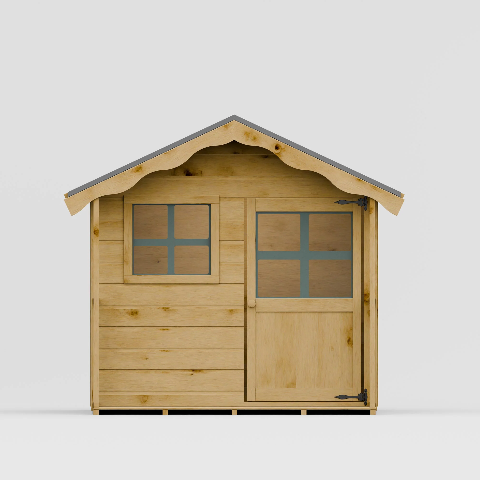 5 x 5 Poppy Wooden Playhouse - Image 3