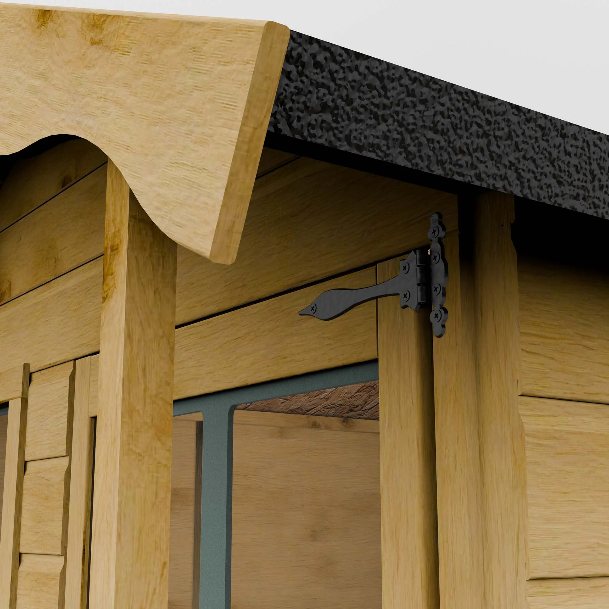 5 x 5 Poppy Wooden Playhouse - Image 6