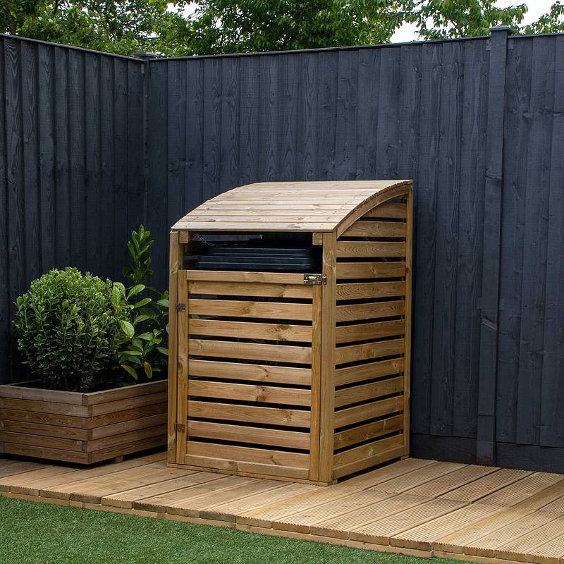 Pressure Treated Single Bin Store - Image 3