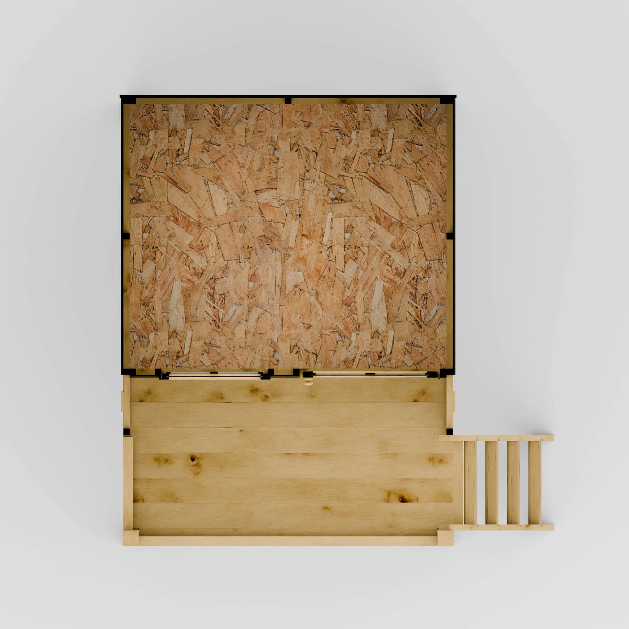 Poppy Tower Wooden Playhouse - Image 11